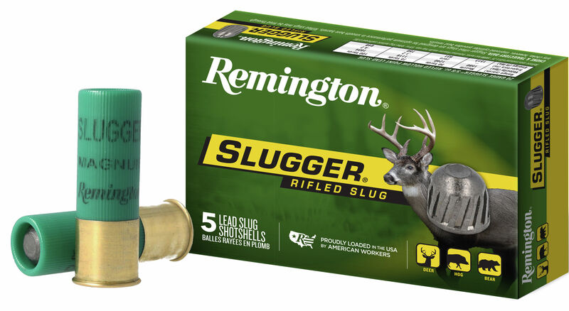 Cartucho Remington calibre 12, Slugger, caja 5u. - CMRL